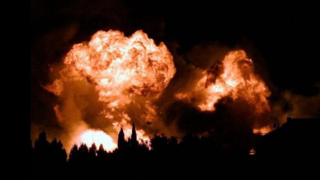 Kho chứa 2.000 bình gas phát nổ liên tiếp trong vòng 2 giờ ảnh 1