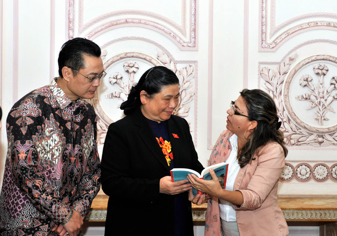 Các hoạt động của Phó Chủ tịch Quốc hội Tòng Thị Phóng tại Cuba ảnh 2