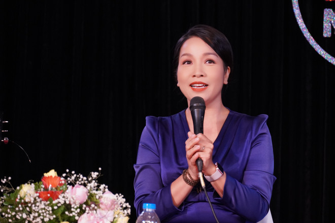 Mỹ Linh chia sẻ về dự án dạy nhạc trực tuyến của mình. (Ảnh: NVCC) Ôn lại những ký ức âm nhạc đẹp cùng khán giả VTV dịp cuối tuần ảnh 1