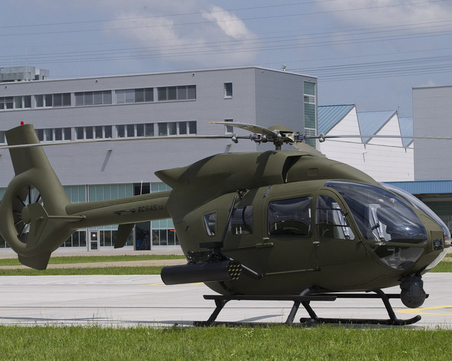 Trực thăng loại EC645 T2 của Airbus. (Nguồn: aermech) Quân đội Thái Lan hoàn tất thương vụ mua trực thăng Airbus ảnh 1
