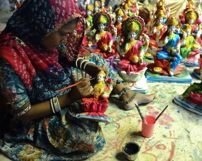 Tưng bừng Lễ hội Ánh sáng trên đất nước sông Hằng ảnh 1