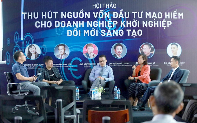 Bà Hoàng Thị Kim Dung, Trưởng đại diện quỹ đầu tư Nhật Bản Genesia Ventures tại Việt Nam phát biểu tại Hội thảo hu hút nguồn vốn đầu tư mạo hiểm cho doanh nghiệp khởi nghiệp đổi mới sáng tạo. (Nguồn: hoilhpn.org.vn) Đẩy mạnh phát triển hệ sinh thái khởi nghiệp đổi mới sáng tạo ảnh 1