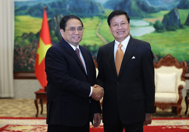 Chuyến công tác của Thủ tướng đến Lào đạt kết quả toàn diện, thực chất ảnh 2