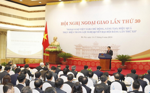 Tổng Bí thư Nguyễn Phú Trọng dự khai mạc Hội nghị Ngoại giao lần 30 ảnh 2