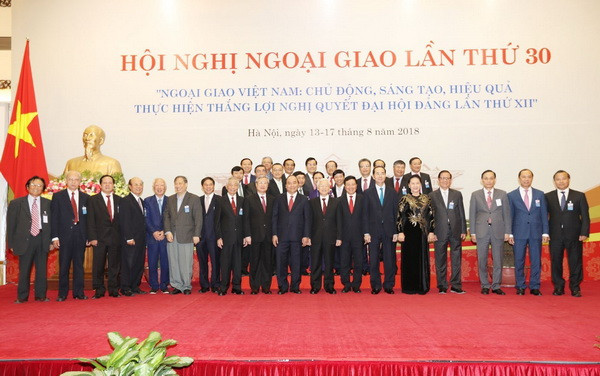 Tổng Bí thư Nguyễn Phú Trọng dự khai mạc Hội nghị Ngoại giao lần 30 ảnh 3