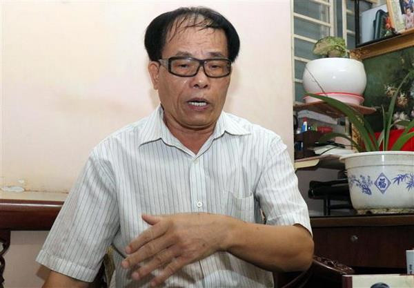 Đại tá Khuất Biên Hòa, nguyên trợ lý giúp việc của Đại tướng Lê Đức Anh, chia sẻ về những kỷ niệm về Đại tướng. (Ảnh: Xuân Khu/TTXVN) Đại tướng Lê Đức Anh: Nhà quân sự xuất sắc, suốt đời phục vụ cách mạng ảnh 2