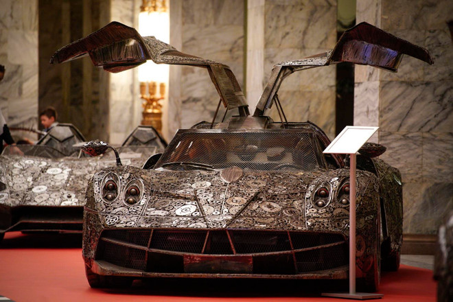 Độc đáo bộ sưu tập tác phẩm điêu khắc từ phế thải kim loại ảnh 3