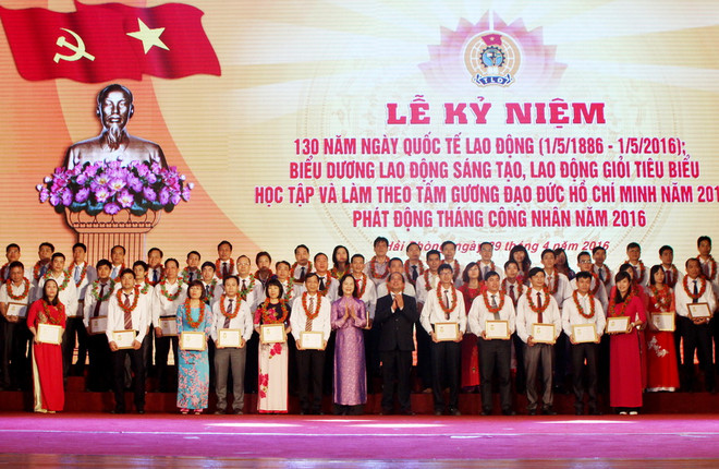 Long trọng tổ chức Lễ kỷ niệm 130 năm Ngày Quốc tế Lao động ảnh 1