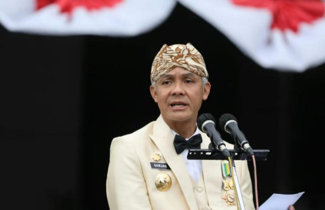 Thống đốc Trung Java Ganjar Pranowo. (Nguồn: Republika) Đảng lớn nhất Indonesia chỉ định ứng cử viên tổng thống năm 2024 ảnh 1