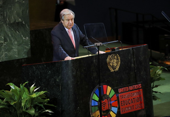 Tổng Thư ký LHQ kêu gọi hành động nhằm chuyển đổi giáo dục toàn cầu ảnh 1