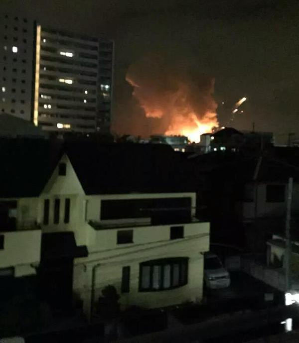 Một loạt vụ nổ dữ dội xảy ra tại căn cứ quân sự Mỹ ở Nhật Bản ảnh 1