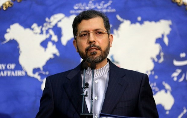 Người phát ngôn Bộ Ngoại giao Iran Saeed Khatibzadeh. (Nguồn: AFP) Iran chờ phản hồi từ Mỹ đối với "các giải pháp" về đàm phán hạt nhân ảnh 1