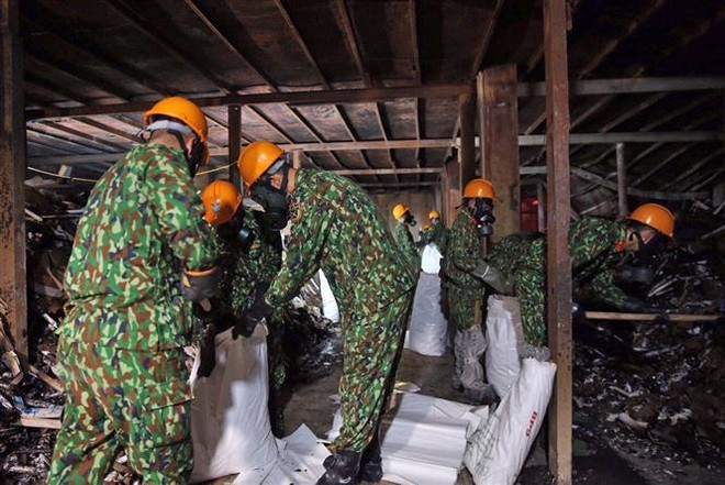 Vụ Rạng Đông: Đã rải hóa chất chống phát tán, lan tỏa thủy ngân ảnh 1