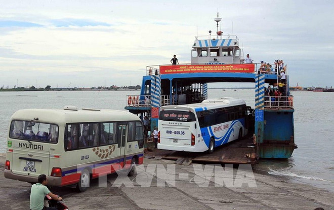Từ 30/4-3/5, Hải Phòng tạm dừng chở xe ôtô con, ôtô tải qua phà Gót ảnh 1