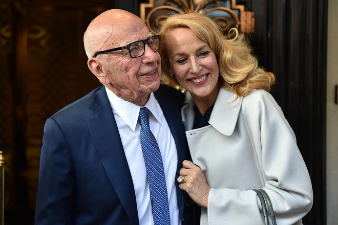 Trùm truyền thông Rupert Murdoch lại lên xe hoa ở tuổi 84 ảnh 1