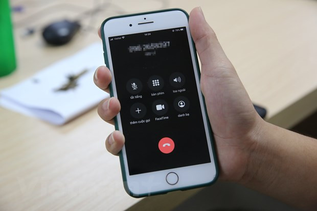 Các cuộc gọi rác đang gây nhiều phiền toái với người dùng Việt Nam. (Ảnh: Minh Sơn/Vietnam+) Hà Nội: Xử phạt trường hợp thực hiện cuộc gọi rác và gửi tin nhắn rác ảnh 1