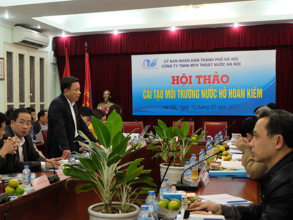 Hà Nội: Tập hợp ý kiến cải tạo môi trường nước hồ Hoàn Kiếm ảnh 1