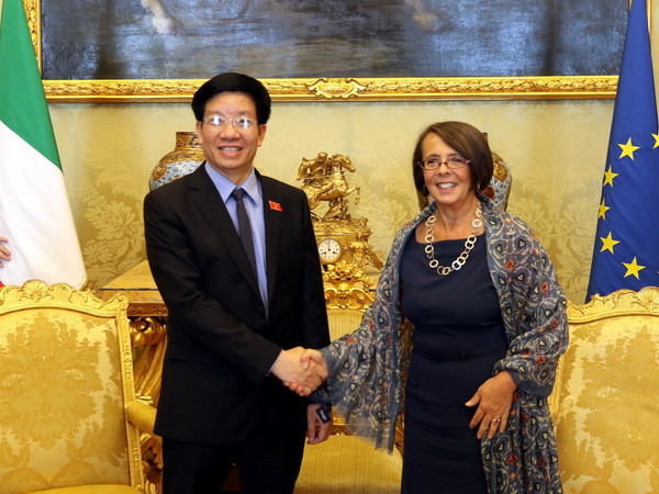 Đoàn công tác Văn phòng Quốc hội Việt Nam thăm và làm việc tại Italy ảnh 1