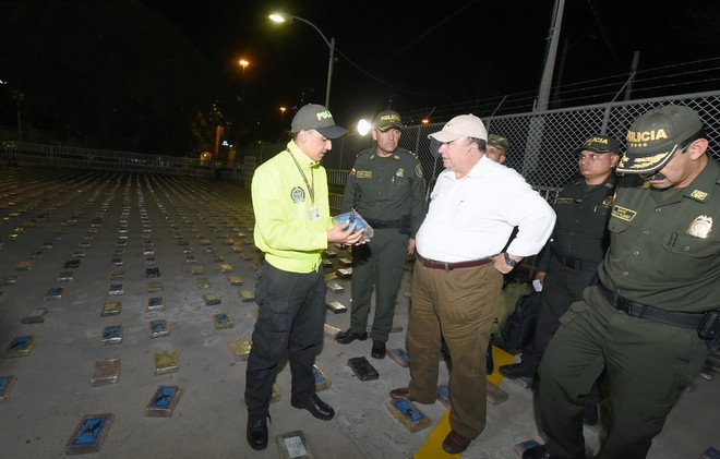 Colombia tịch thu 4 tấn cocaine đang trên đường vận chuyển ảnh 1