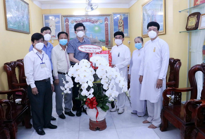 Ban Tôn giáo Chính phủ mừng đại lễ Hội Yến Diêu Trì Cung đạo Cao Đài ảnh 1