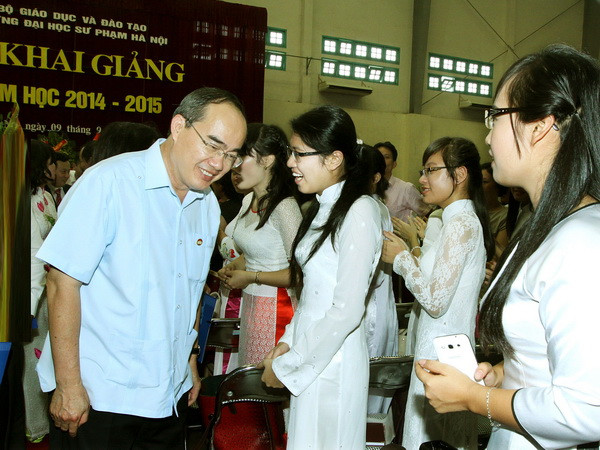 Đại học Sư phạm Hà Nội phải là nơi kết nối tốt với giáo dục phổ thông ảnh 1