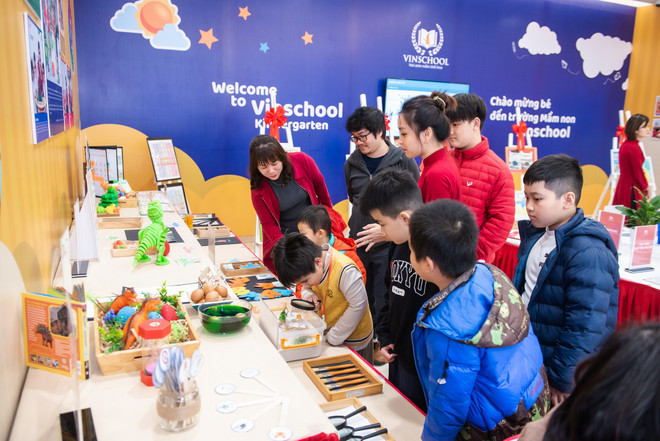 Học sinh trải nghiệm trường Mầm non Vinschool Star City Thanh Hóa. (Nguồn: Vingroup) Vinschool mang chương trình giáo dục mầm non quốc tế tới Thanh Hóa ảnh 1
