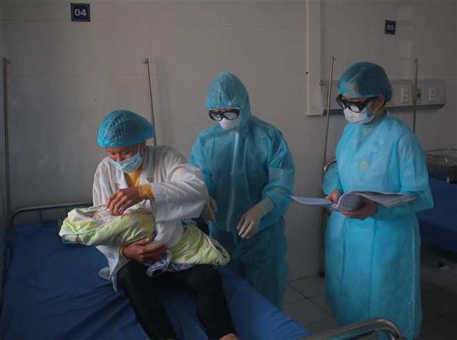 Chuyện về 'thiên thần nhỏ' chào đời tại khu vực cách ly dịch COVID-19 ảnh 1