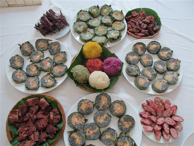 Độc đáo phong tục ăn Tết của người Thái vùng Mường Lò ảnh 1