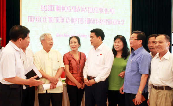 Cử tri quận Hoàn Kiếm kiến nghị, đề xuất nhiều vấn đề cấp thiết ảnh 1