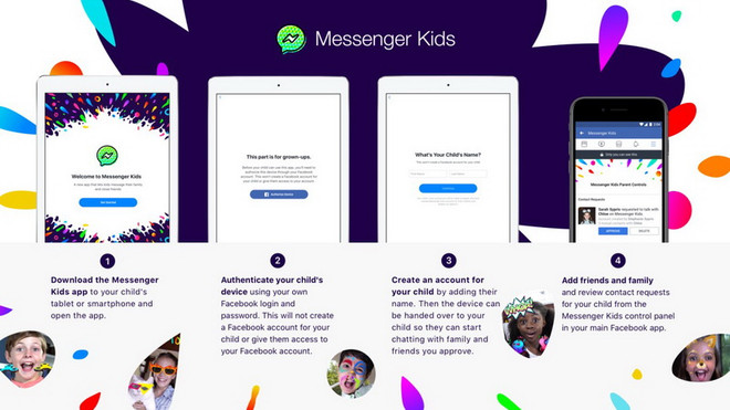 Facebook tăng quyền kiểm soát của cha mẹ trong nhắn tin Messenger Kids ảnh 1