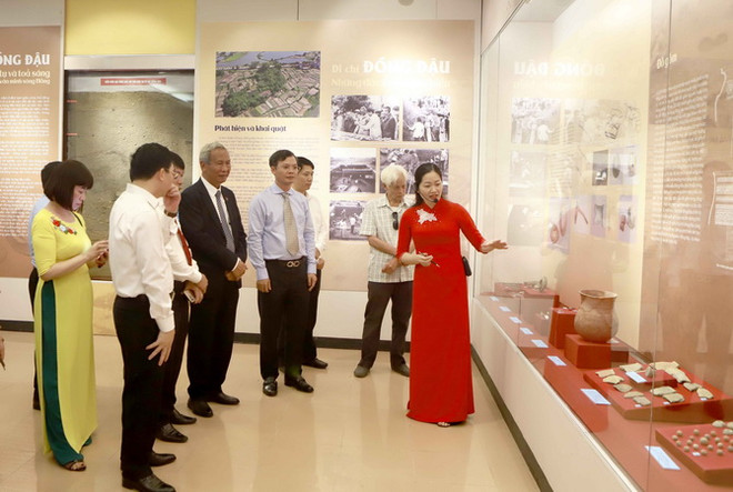 Di chỉ Đồng Đậu - Hội tụ và tỏa sáng trong văn minh sông Hồng ảnh 1