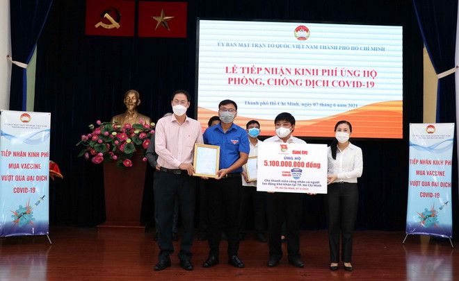 TP Hồ Chí Minh liên tục tiếp nhận kinh phí ủng hộ phòng, chống dịch ảnh 1