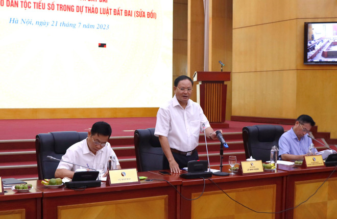 Lấy ý kiến về chính sách đất đai đối với đồng bào dân tộc thiểu số ảnh 1