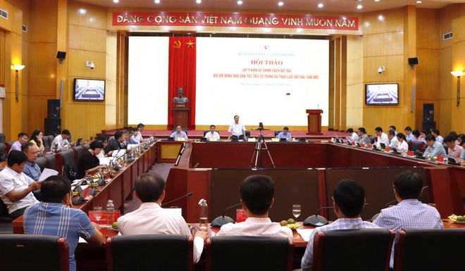 Lấy ý kiến về chính sách đất đai đối với đồng bào dân tộc thiểu số ảnh 2