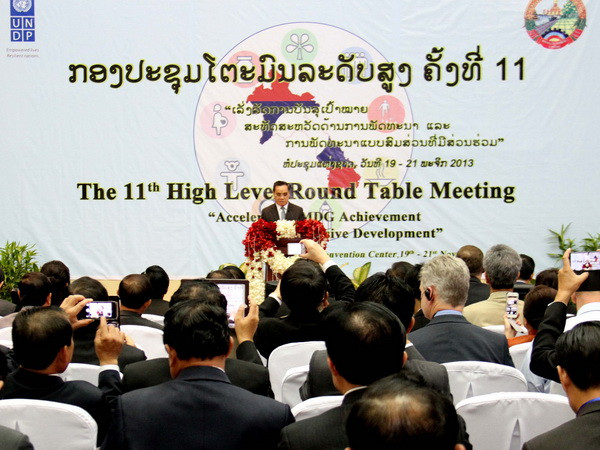 Lào: Khai mạc Hội nghị bàn tròn cấp cao lần thứ 11 ảnh 1
