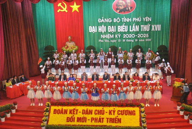Quang cảnh Đại hội. (Ảnh: Phạm Cường/TTXVN) Phú Yên cần tận dụng lợi thế, đẩy nhanh phát triển kinh tế biển ảnh 1