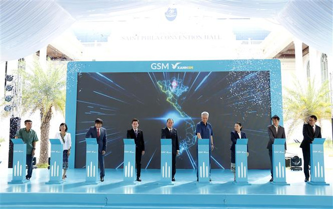 Khai trương dịch vụ Taxi Xanh SM tại thủ đô của Lào ảnh 1