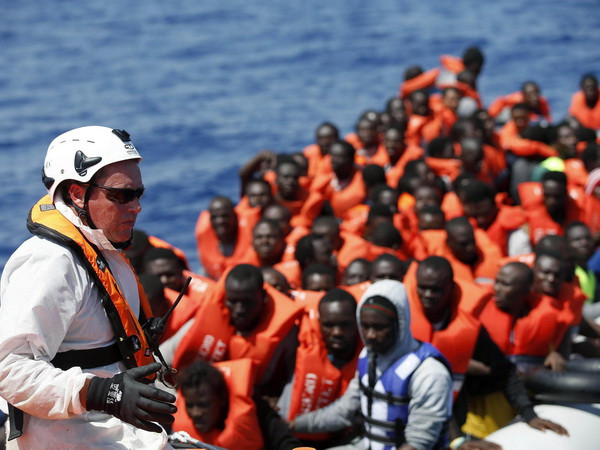 Libya chặn giữ 1.425 người di cư tìm cách vượt Địa Trung Hải ảnh 1