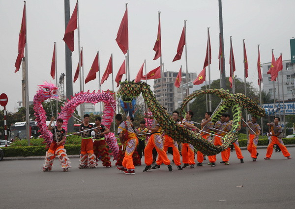 Khai mạc giải Lân Sư Rồng toàn quốc lần thứ 4 năm 2017 ảnh 1