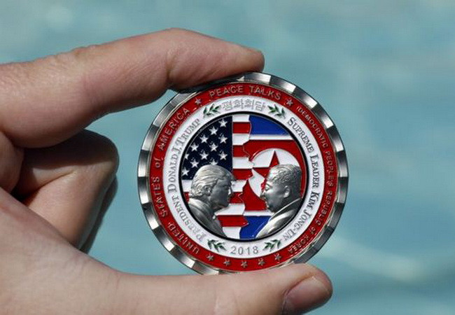 Mỹ vẫn phát hành đồng xu kỷ niệm dù thượng đỉnh Mỹ-Triều bị hủy ảnh 1