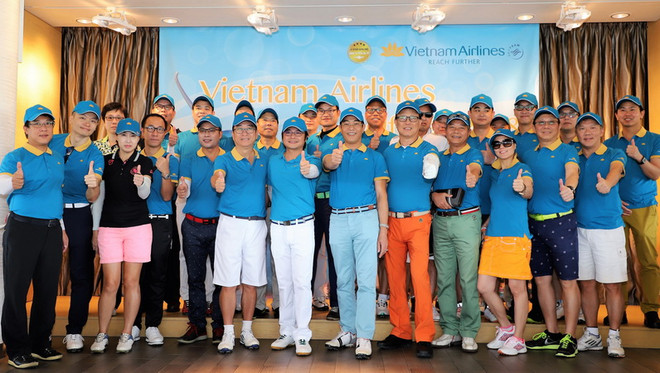 Chi nhánh Vietnam Airlines tại Hong Kong tổ chức giải golf hữu nghị ảnh 1