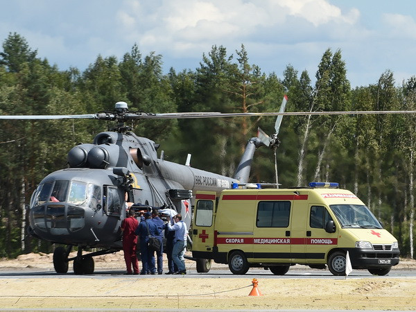 Trực thăng quân đội Nga rơi khi đang trình diễn, phi công thiệt mạng ảnh 1