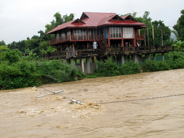 Mưa lũ tiếp tục gây ngập úng, cuốn trôi nhiều công trình ở Điện Biên ảnh 1