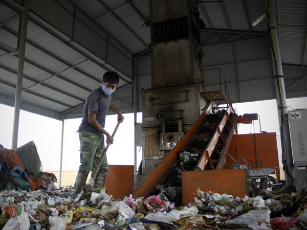 Bến Tre: Khởi công nhà máy xử lý rác thải bằng công nghệ sinh học ảnh 1