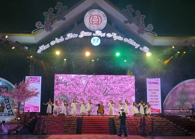 Tuần Văn hóa-Du lịch với chủ đề “Hoa anh đào giữa đại ngàn Măng Đen” ảnh 1