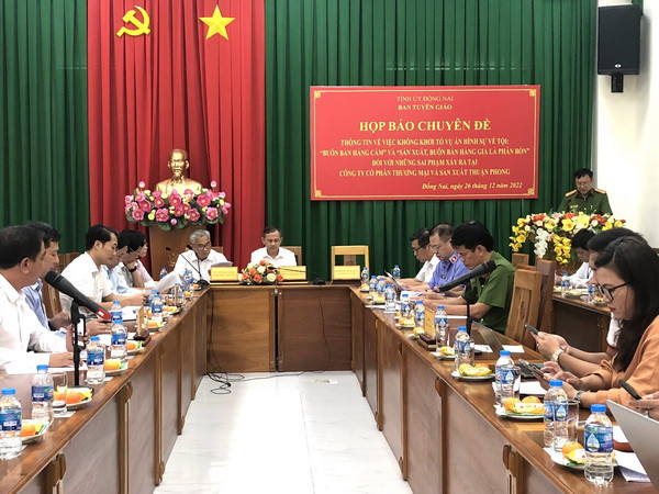 Công an Đồng Nai: 'Sai phạm của Công ty Thuận Phong ở mức hành chính' ảnh 2