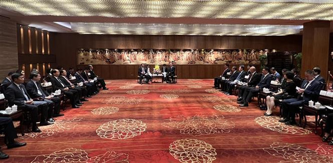 Bí thư Thành ủy Hà Nội thăm và làm việc tại tỉnh Quảng Đông ảnh 2