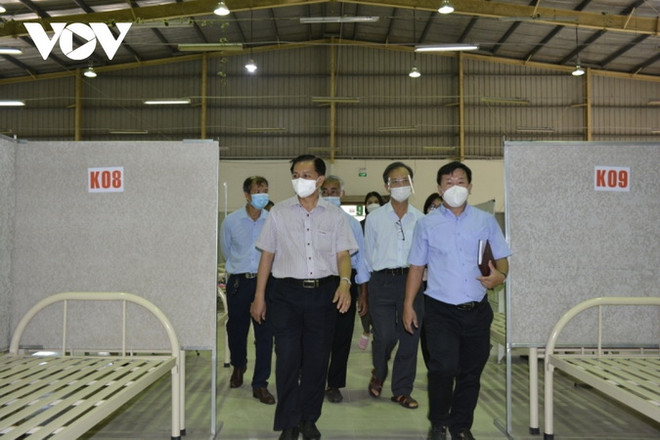 Sóc Trăng: Hoàn thành bệnh viện dã chiến điều trị COVID có 600 giường ảnh 1