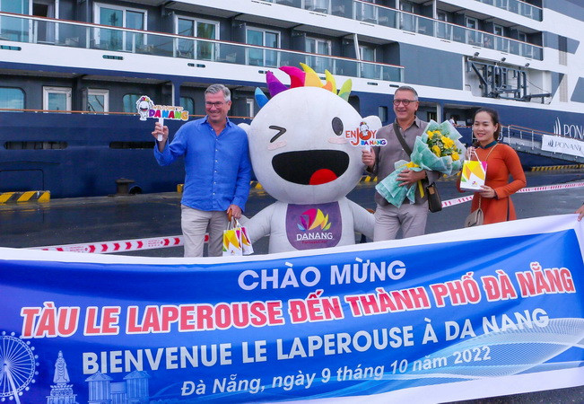 Tàu du lịch biển quốc tế trở lại Đà Nẵng sau 2 năm do COVID-19 ảnh 1