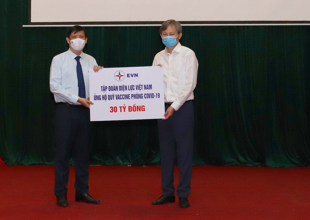 Quỹ vaccine phòng, chống COVID-19 nhận được 5.080 tỷ đồng ảnh 1